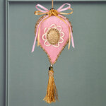 Винтажная елочная игрушка Юная Апалия - Pushkin Polonaise 16 см, подвеска