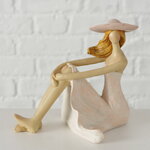 Статуэтка Девушка в шляпе - Романтичная Леди Роуз 12 см