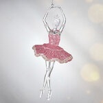 Елочная игрушка Балерина Парижского театра 18 см, подвеска