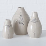 Набор керамических ваз Herbes des Champs 8-14 см, 3 шт