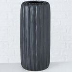 Керамическая ваза Фрегана 26 см черная