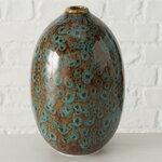 Фарфоровая ваза Shellea 15 см зеленая