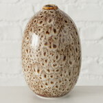 Фарфоровая ваза Shellea 15 см коричневая