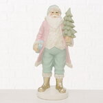 Новогодняя фигурка Санта с елочкой - Christmas Pastel 33 см