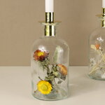 Декоративный подсвечник-бутылка Montebello di Fondo 23 см