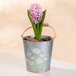 Металлическое кашпо Ведерко Луфен 13 см