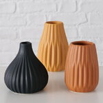 Набор керамических ваз Wilma Autumn 14 см, 3 шт
