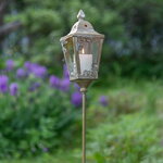 Садовый фонарь-подсвечник Анкона 130 см, штекер