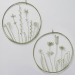 Набор декоративных панно Florale Greeny 30 см, 2 шт