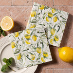 Бумажные салфетки Citronella 17*17 см белые, 20 шт