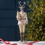 Декоративная фигура Олень Мэлвин - Magnificent Xmas 41 см