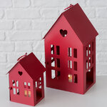 Набор подсвечников-домиков Arcentales 14-25 см, 2 шт