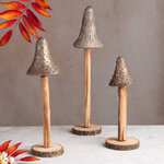 Набор декоративных фигурок Грибы из Уистманского Леса 21-31 см, 3 шт