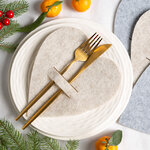 Конверты для столовых приборов Meranges - Сердце 21*20 см, 4 шт