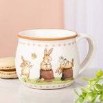 Фарфоровая кружка Зайчата: Джереми и Друзья 180 мл