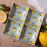 Менажница для закусок Capri Lemony 18 см