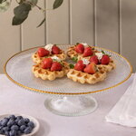 Подставка для торта Mirol 26 см, стекло