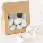 Пасхальные украшения Яйца: Fluffy Rabbits 6 см, 12 шт, подвеска