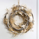 Украшение на Пасху Венок Весеннее утро 25 см