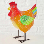 Декоративная фигурка для сада Курочка Грейди 28 см