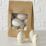 Пасхальные украшения Яйца Bunny Tinka 6 см, 12 шт, подвеска