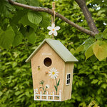 Садовое украшение Honey: Camomile and Bee 21 см бежевый