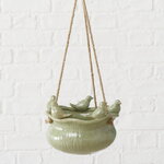 Подвесное кашпо Golfo Aranci 17 см, фарфор