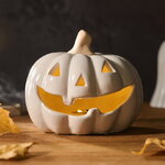 Светящаяся фигурка Halloween - Тыква Монти 11 см, таймер, на батарейках