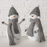 Набор новогодних фигурок Снеговики Зимнего Фьельда 20 см, 2 шт
