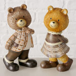 Набор декоративных фигурок Мишки Вудсон - Winter Dreamers 15 см, 2 шт