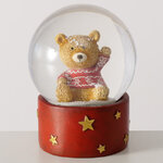 Снежный шар Медвежонок Марко - Уютная Зима 13 см