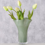 Стеклянная ваза для цветов Ferngrove 27 см