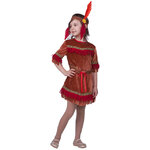 Карнавальный костюм Индианка, рост 134 см