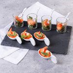 Набор для сервировки закусок с подносом Amiens 31*21 см, 13 предметов