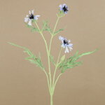 Искуcственный цветок Василек - Blu Pallido 71 см