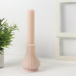 Декоративная свеча Normanni Royale: Blush Pink 25 см