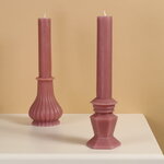 Декоративная свеча Caserta Royale: Velvet Pink 25 см