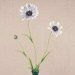 Искуcственный цветок Scabiosa - Perfecta Blue 65 см