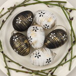 Пасхальные подвески Яйца - Art Easter 6 см, 6 шт
