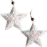 Елочная игрушка Звезда - Biscuits de Noel 9 см, 2 шт, подвеска