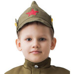 Детская шапка Будёновка, 56 см