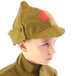 Детская шапка Буденовка, 56 см