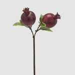 Искусственная ветка Гранат Sharoli 33 см бургунди