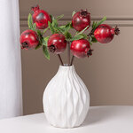 Искусственная ветка Гранат Sharoli 33 см бургунди