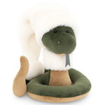 Мягкая игрушка Змей МиШушик зелёный 15 см