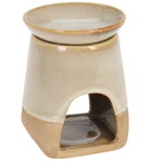 Керамическая аромалампа Darlington 11*9 см бежевая