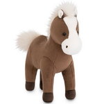 Мягкая игрушка Лошадка Шоколадка 18 см