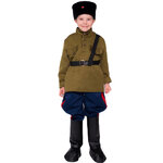 Карнавальный костюм Казак Военный, рост 104-116 см