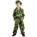 Детский военный костюм Пограничник, рост 140-152 см