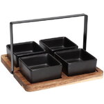 Набор для закусок Ermston 20*8 см, 5 предметов